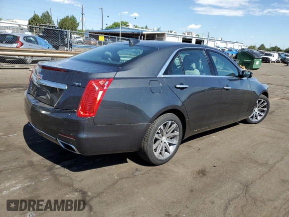 2016 Cadillac CTS Luxury Collection AWD with VIN 1G6AX5SS9G0124616, listed as a Copart auction lot 60116234 with 33,983 mi miles and Clean Title. Bid and sale history available at DreamBid. Image 3.