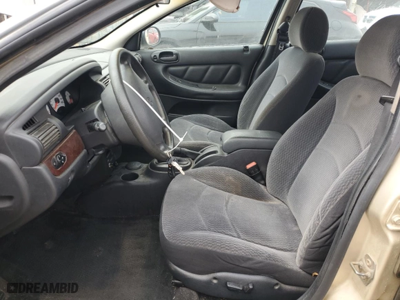 2001 Dodge Stratus with VIN 1B3EJ46X31N610365, listed as a Copart auction lot 89020885 with 162,730 mi miles and Salvage Title. Bid and sale history available at carsss.com. Image 7.