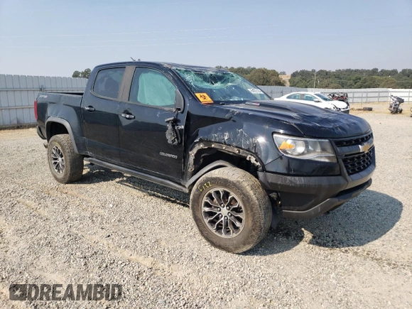 2018 Chevrolet Colorado 4WD ZR2 with VIN 1GCPTEE11J1213474, listed as a Copart auction lot 64622124 with 167,839 mi miles and Salvage Title. Bid and sale history available at carsss.com. Image 4.