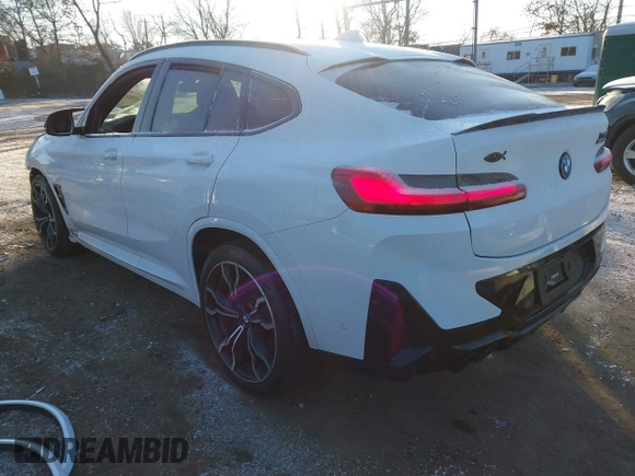2022 BMW X4 M with VIN 5YM23EC00N9L88771, listed as a IAAI auction lot 41362198 with 29,949 mi miles. Bid and sale history available at carsss.com. Image 3.