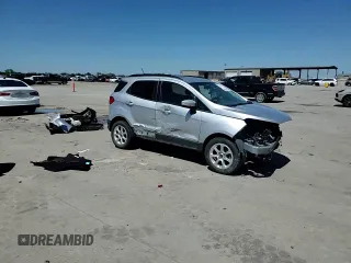 2020 Ford EcoSport SE z VIN MAJ3S2GE0LC394354, wystawiony jako Copart lot #53514755 z przebiegiem Nie podano mil oraz Szkoda całkowita • Salvage title. Historia ofert i sprzedaży dostępna na DreamBid. Obrazek 15.
