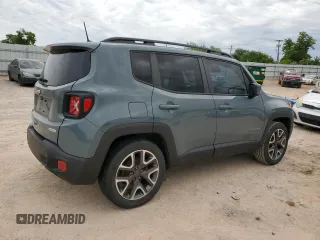 2018 Jeep Renegade Latitude with VIN ZACCJABB2JPH60991, listed as a Copart auction lot 55879785 with 109,458 mi miles and Clean Title. Bid and sale history available at carsss.com. Image 3.