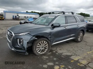 2020 Hyundai Palisade Limited with VIN KM8R5DHE7LU153662, listed as a Copart auction lot 60425625 with 36,340 mi miles and Salvage title. Bid and sale history available at DreamBid. Image 1.