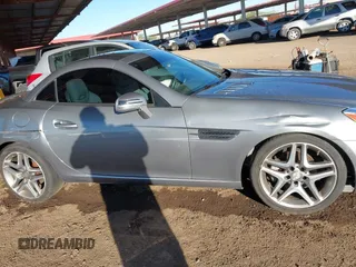 2013 Mercedes-Benz SLK-Class SLK 250 with VIN WDDPK4HA9DF058128, listed as a IAAI auction lot 41809272 with 76,860 mi miles. Bid and sale history available at carsss.com. Image 13.