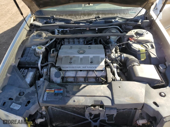 1997 Cadillac DeVille DHS with VIN 1G6KE54Y6VU298810, listed as a Copart auction lot 48300565 with 234,488 mi miles and Salvage Title. Bid and sale history available at carsss.com. Image 11.