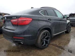 2015 BMW X6 xDrive50i with VIN 5UXKU6C51F0F94583, listed as a Copart auction lot 35842713 with 111,346 mi miles. Bid and sale history available at carsss.com. Image 3.