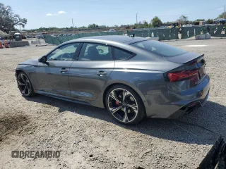 2025 Audi RS 5 Sportback z VIN WUAAWCF51SA901563, wystawiony jako Copart lot #53886485 z przebiegiem 443 mil mil oraz Szkoda całkowita • Salvage title. Historia ofert i sprzedaży dostępna na DreamBid. Obrazek 2.