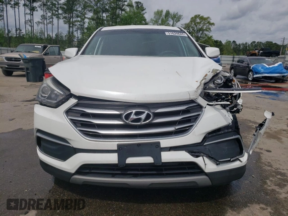 2018 Hyundai Santa Fe 2.4L с VIN 5XYZT3LB1JG564782, выставлен на аукционе Copart как лот 51620605 с пробегом 126 066 миль миль и Списание • Salvage title. История ставок и продаж доступна на DreamBid. Изображение 5.