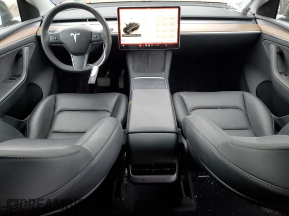 2023 Tesla Model Y Long Range with VIN 7SAYGDEE1PA150771, listed as a Copart auction lot 81805194 with 23,718 mi miles and Salvage Title. Bid and sale history available at DreamBid. Image 8.