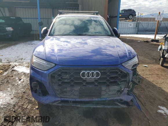 2023 Audi Q5 S line Premium Plus with VIN WA1E2AFY3P2053545, listed as a Copart auction lot 43109325 with 32,686 mi miles and Salvage title. Bid and sale history available at DreamBid. Image 5.