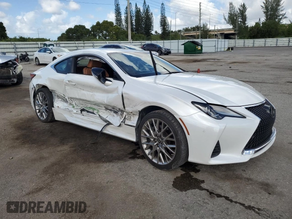 2019 Lexus RC 350 z VIN JTHHZ5BC0K5021111, wystawiony jako Copart lot #77347894 z przebiegiem 51 738 mil mil oraz Szkoda całkowita • Salvage title. Historia ofert i sprzedaży dostępna na DreamBid. Obrazek 4.