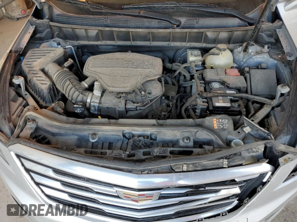 2017 Cadillac XT5 Luxury FWD with VIN 1GYKNBRS0HZ256473, listed as a Copart auction lot 45385105 with 107,314 mi miles and Salvage Title. Bid and sale history available at DreamBid. Image 12.