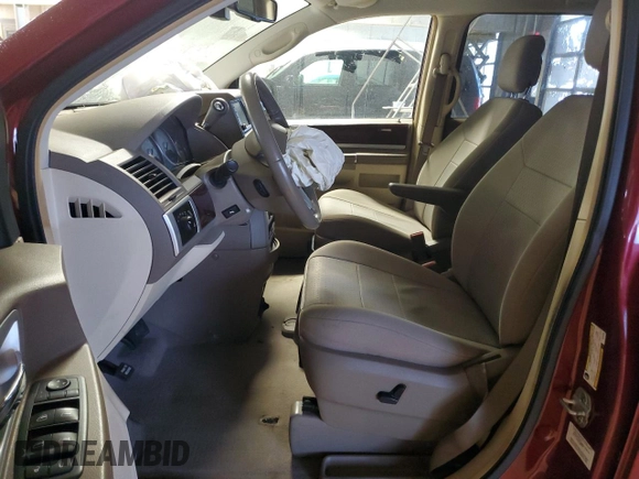 2010 Chrysler Town & Country Touring with VIN 2A4RR5DX8AR360359, listed as a Copart auction lot 42568235 with 0 mi miles and Clean Title. Bid and sale history available at carsss.com. Image 7.