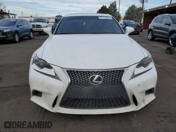 2015 Lexus IS 250 with VIN JTHCF1D2XF5017525, listed as a Copart auction lot 51175075 with 119,948 mi miles and Salvage Title. Bid and sale history available at DreamBid. Image 5.