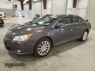 2013 Buick LaCrosse Leather with VIN 1G4GC5E36DF329936, listed as a Copart auction lot 49346715 with 105,713 mi miles and Salvage Title. Bid and sale history available at carsss.com. Image 1.