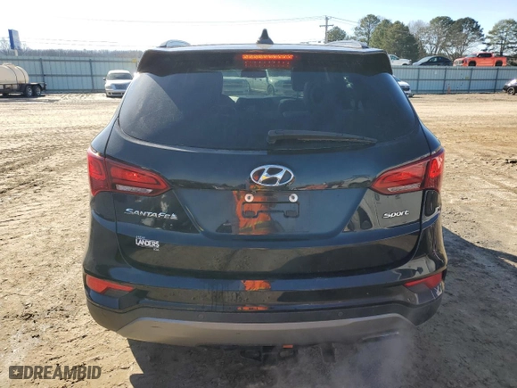 2018 Hyundai Santa Fe Sport 2.4L with VIN 5NMZU3LB4JH062402, listed as a Copart auction lot 46577275 with 121,293 mi miles and Salvage Title. Bid and sale history available at carsss.com. Image 6.