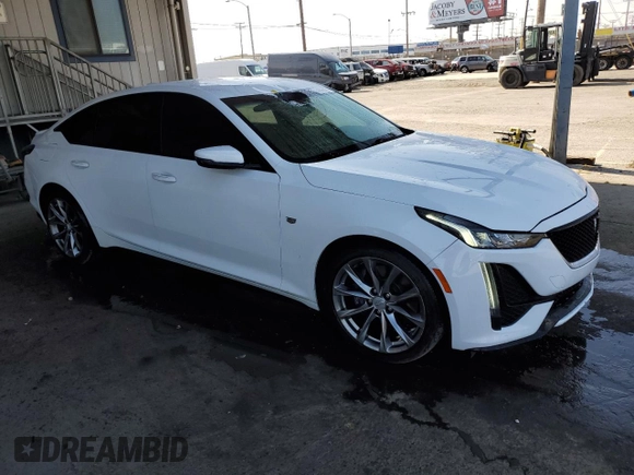 2020 Cadillac CT5 Sport with VIN 1G6DP5RK9L0128940, listed as a Copart auction lot 54316775 with 51,011 mi miles and Salvage title. Bid and sale history available at DreamBid. Image 4.