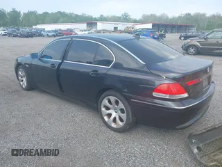 2002 BMW 7 Series 745Li with VIN WBAGN63492DR00406, listed as a IAAI auction lot 42168104 with 141,216 mi miles and . Bid and sale history available at carsss.com. Image 3.