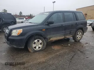 2006 Honda Pilot LX with VIN 2HKYF18106H541677, listed as a Copart auction lot 44237085 with 182,296 mi miles and Salvage Title. Bid and sale history available at DreamBid. Image 1.