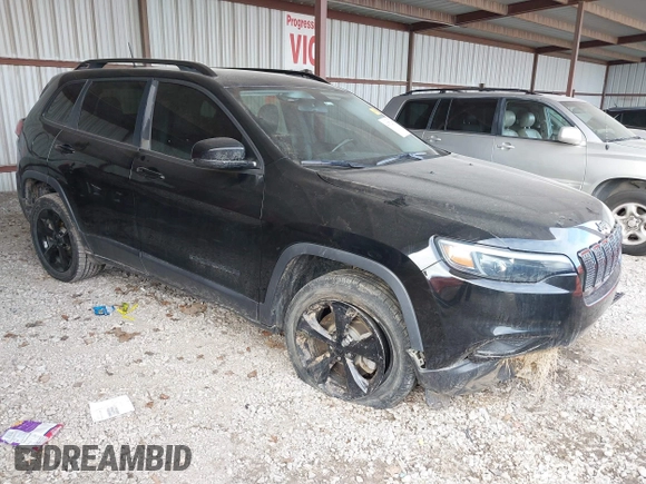 2020 Jeep Cherokee Altitude with VIN 1C4PJLLB8LD585577, listed as a IAAI auction lot 41372097 with 99,377 mi miles. Bid and sale history available at carsss.com. Image 1.