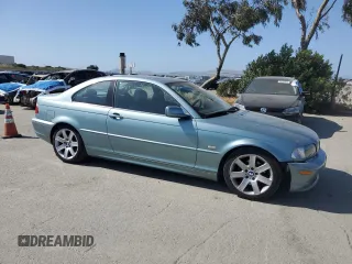 2003 BMW 3 Series 325Ci with VIN WBABN33423PG60319, listed as a Copart auction lot 55254215 with 138,800 mi miles and Clean Title. Bid and sale history available at carsss.com. Image 4.