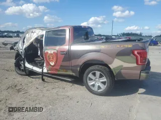 2017 Ford F-150 XL with VIN 1FTEW1EF9HFC50384, listed as a Copart auction lot 85538764 with Not provided miles and Salvage title. Bid and sale history available at DreamBid. Image 2.