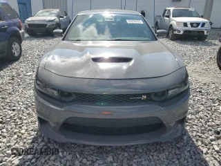 2019 Dodge Charger Scat Pack z VIN 2C3CDXGJ2KH633854, wystawiony jako Copart lot #53296705 z przebiegiem 74 285 mil mil oraz Czysty tytuł • Clean title. Historia ofert i sprzedaży dostępna na DreamBid. Obrazek 5.