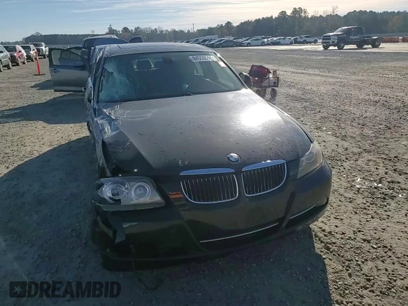 2007 BMW 3 Series 335i with VIN WBAVB73547PA86480, listed as a Copart auction lot 84990514 with 202,020 mi miles and Salvage Title. Bid and sale history available at carsss.com. Image 11.