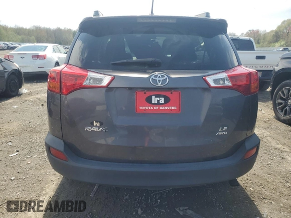 2015 Toyota RAV4 LE with VIN JTMBFREV8FJ048557, listed as a Copart auction lot 55304875 with 123,912 mi miles and Clean Title. Bid and sale history available at DreamBid. Image 6.