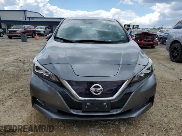 2019 Nissan LEAF SV with VIN 1N4AZ1CP1KC306883, listed as a Copart auction lot 58795165 with Not provided miles and Salvage title. Bid and sale history available at DreamBid. Image 5.