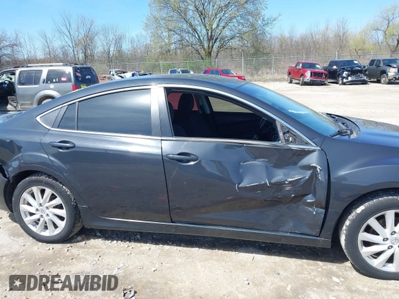 2012 Mazda 6 i Touring with VIN 1YVHZ8DH1C5M36753, listed as a IAAI auction lot 42193590 with 182,716 mi miles and . Bid and sale history available at DreamBid. Image 6.