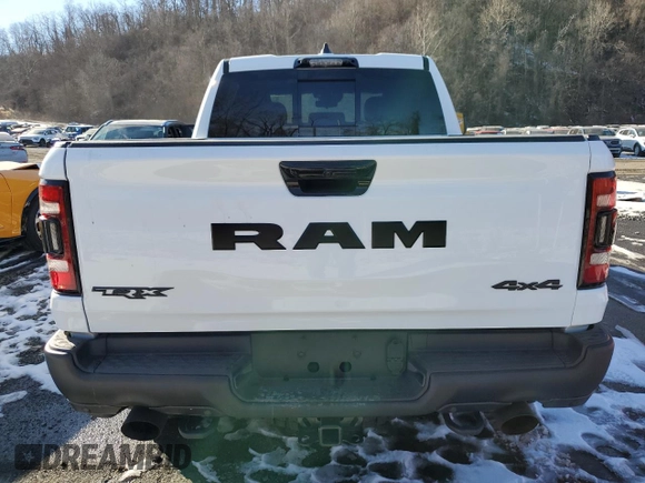 2024 Ram 1500 TRX with VIN 1C6SRFU94RN113841, listed as a Copart auction lot 43141725 with 2,391 mi miles and Salvage Title. Bid and sale history available at carsss.com. Image 6.