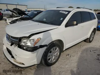2017 Dodge Journey SE with VIN 3C4PDCAB5HT662224, listed as a Copart auction lot 83543794 with NaN miles and Salvage Title. Bid and sale history available at carsss.com. Image 1.