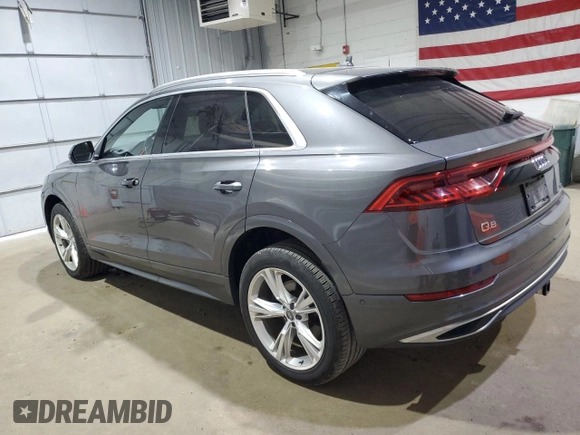2019 Audi Q8 Premium Plus z VIN WA1BVAF13KD029790, wystawiony jako Copart lot #65627535 z przebiegiem 101 460 mil mil oraz Czysty tytuł • Clean title. Historia ofert i sprzedaży dostępna na DreamBid. Obrazek 2.