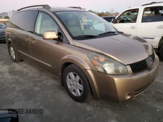 2004 Nissan Quest SE with VIN 5N1BV28U34N330975, listed as a Copart auction lot 79679994 with 170,510 mi miles and Salvage Title. Bid and sale history available at carsss.com. Image 4.