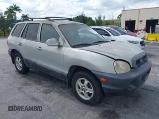 2003 Hyundai Santa Fe GLS z VIN KM8SC13D93U347856, wystawiony jako IAAI lot #42156749 z przebiegiem 182 210 mil mil oraz . Historia ofert i sprzedaży dostępna na DreamBid. Obrazek 1.
