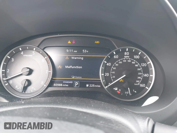 2019 Infiniti QX50 Essential with VIN 3PCAJ5M38KF116554, listed as a IAAI auction lot 42008032 with 60,988 mi miles and . Bid and sale history available at DreamBid. Image 7.