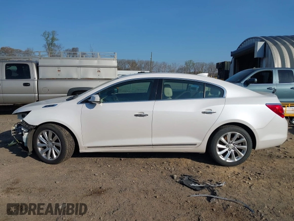 2015 Buick LaCrosse Leather with VIN 1G4GB5G36FF187235, listed as a IAAI auction lot 42028145 with 145,146 mi miles and . Bid and sale history available at DreamBid. Image 15.