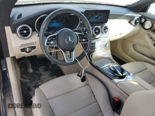 2020 Mercedes-Benz C 300 with VIN WDDWK8EB3LF935839, listed as a Copart auction lot 79631584 with 14,380 mi miles and Salvage title. Bid and sale history available at DreamBid. Image 8.