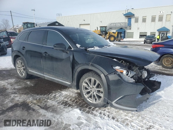 2019 Mazda CX-9 Grand Touring with VIN JM3TCBDY1K0308112, listed as a Copart auction lot 47457465 with 87,205 mi miles and Salvage Title. Bid and sale history available at carsss.com. Image 4.