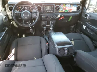 2018 Jeep Wrangler Unlimited Sport S with VIN 1C4HJXDG6JW145865, listed as a Copart auction lot 59041465 with 93,513 mi miles and Salvage title. Bid and sale history available at DreamBid. Image 8.