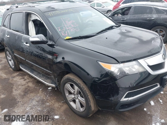 2013 Acura MDX with VIN 2HNYD2H28DH513081, listed as a IAAI auction lot 41552009 with 145,170 mi miles. Bid and sale history available at carsss.com. Image 1.