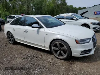 2013 Audi S4 Premium with VIN WAUFGCFL6DA107236, listed as a Copart auction lot 64252624 with 232,228 mi miles and Non Repairable. Bid and sale history available at carsss.com. Image 4.