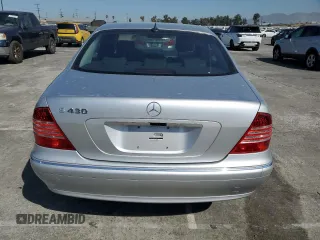 2003 Mercedes-Benz S-Class 4.3L with VIN WDBNG70J73A369311, listed as a Copart auction lot 66428724 with 91,646 mi miles and Clean Title. Bid and sale history available at carsss.com. Image 6.