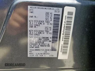 2014 Infiniti QX60 z VIN 5N1AL0MN9EC553443, wystawiony jako Copart lot #64079695 z przebiegiem 157 143 mil mil oraz Szkoda całkowita • Salvage title. Historia ofert i sprzedaży dostępna na DreamBid. Obrazek 13.