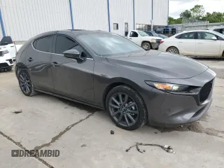 2024 Mazda 3 S Preferred with VIN JM1BPALM9R1716637, listed as a Copart auction lot 58008425 with 9,627 mi miles and Salvage title. Bid and sale history available at DreamBid. Image 4.