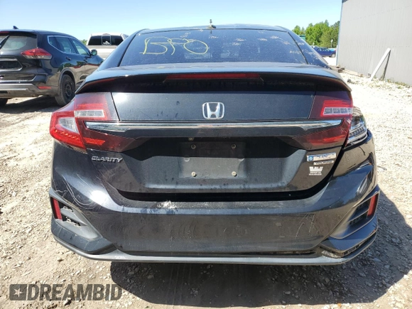 2018 Honda Clarity Plug-In Hybrid Touring with VIN JHMZC5F39JC000929, listed as a Copart auction lot 50543194 with 0 mi miles and Non Repairable. Bid and sale history available at carsss.com. Image 6.