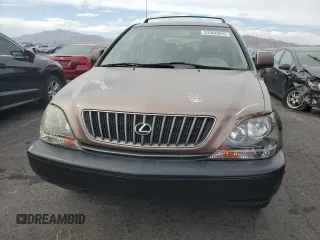1999 Lexus RX 300 with VIN JT6HF10U1X0071946, listed as a Copart auction lot 53566055 with 133,138 mi miles and Salvage Title. Bid and sale history available at DreamBid. Image 5.