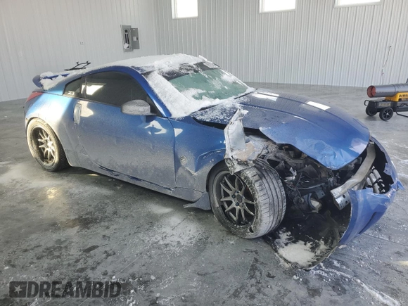 2006 Nissan 350Z Touring with VIN JN1AZ34D96M310550, listed as a Copart auction lot 88203505 with Not Provided miles and Salvage Title. Bid and sale history available at carsss.com. Image 4.
