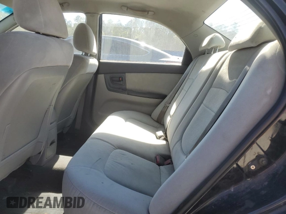 2009 Kia Spectra SX with VIN KNAFE221X95614791, listed as a Copart auction lot 75534254 with 195,288 mi miles and Salvage Title. Bid and sale history available at carsss.com. Image 10.